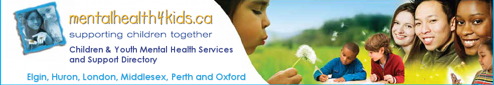 mentalhealth4kids.ca - Supporting Children Together - Children & Youth Mental Health Services and Support Directory - Elgin, London, Middlesex and Oxford